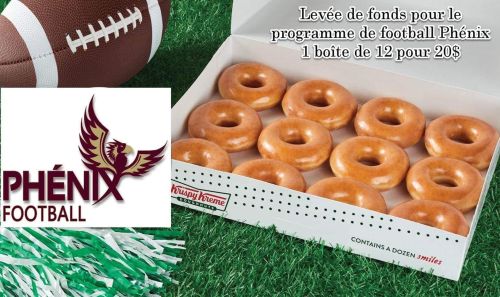 Vente de beignes Krispy Kreme - Football