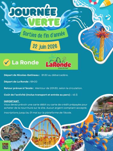 La Ronde - Journée verte 2026